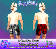~FF~ Bom Plaid Shorts