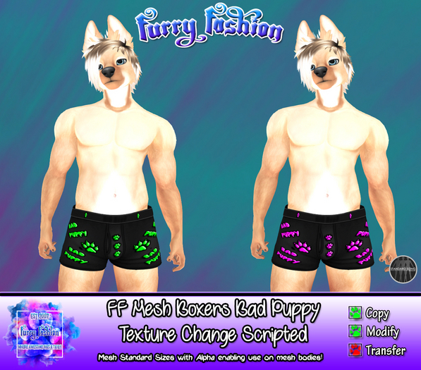 ~FF~ Mesh Boxers Bad Puppy
