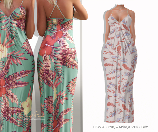 DarkFire Ester maxi dress-Pattern21