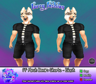 ~FF~ Mesh Denim Shorts DEMO