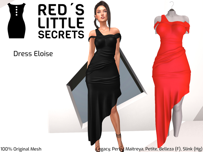 RLS Dress Eloise Red