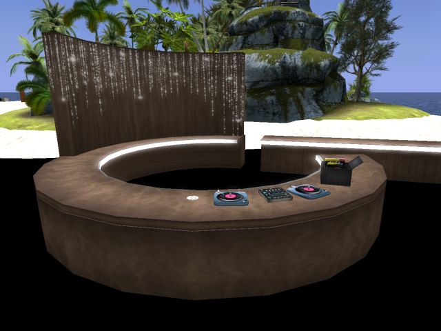 DJ Booth./Turntable -Bar