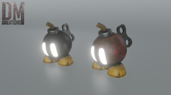 Bomb Lamp Full Perm Mesh