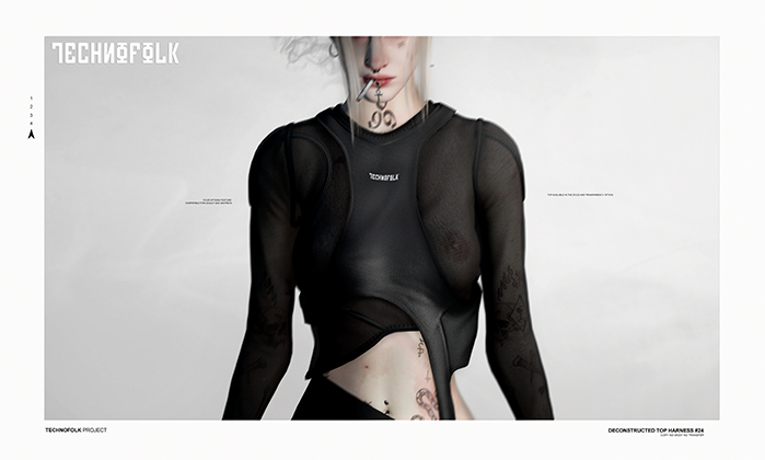 TECHNOFOLK_DECONSTRUCTED TOP HARNESS_FATPACK.