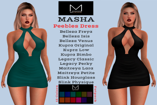 MUDAK - MASHA DRESS FATPACK
