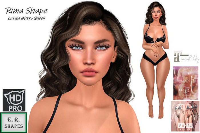 E. R. Shapes - Rima Shape <Catwa HDPro Queen>