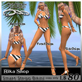 swim wear Smart Stripe bikini