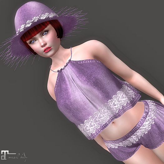 * Fiona * Purple Outfit * 