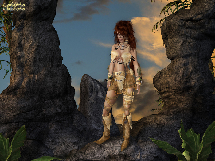 Earth Element Outfit ~TRIBAL EDITION~ by Caverna Obscura