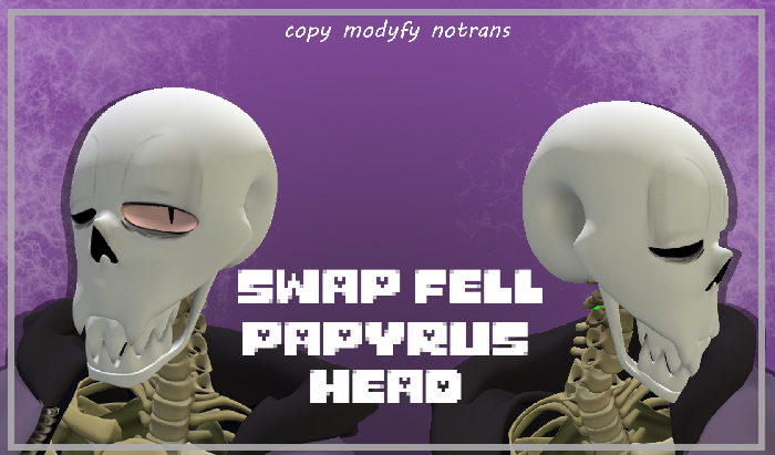 Swap fell Papyrus - Head