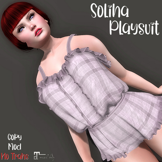 * Solina * Purple playsuit *
