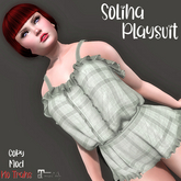 * Solina * Green playsuit * 