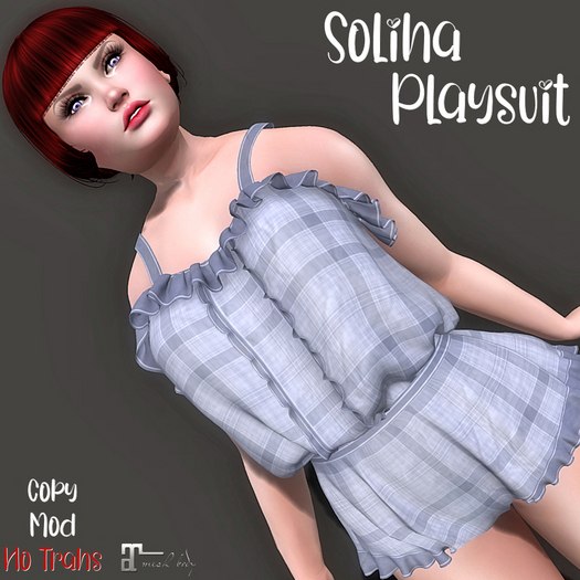 * Solina * Blue playsuit *