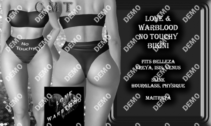 L&W DEMO No Touchy Bikini Box