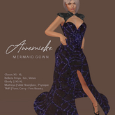 G.L.-Annemieke-Mermaid-Halloween Purple Cobweb