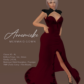 G.L.-Annemieke-Mermaid-Halloween Red Black