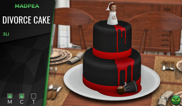 MadPea Divorce Cake