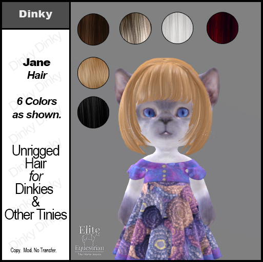 *E* Dinky Hair Jane  [Add & Click to Open]