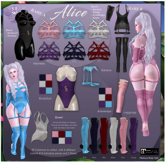 [The Forge] Alice Garters, Navy