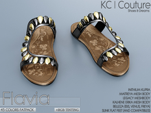 -KC- FLAVIA SANDALS / 45 COLORS FATPACK