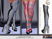 McCartney * SUEDE ,Block Heel, Thigh High Boots,Block Heel, Thigh High Boots,Block Heel, Thigh High Boots,Block Heel,