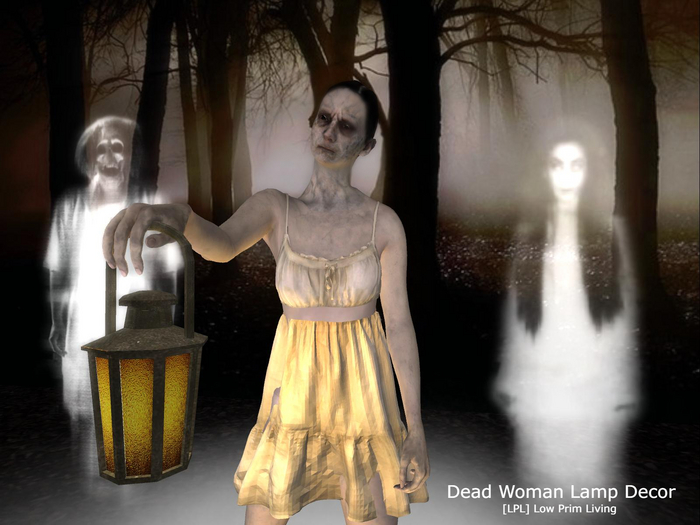 Halloween - Dead Woman Lamp Decor Set 