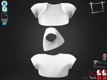 Dae Obj FBX For Female Shrug Top Slink, Maitreya, Belleza, Tonic, Legacy, Ocacin Standard, Voluptuous
