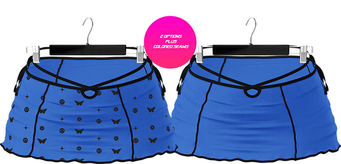 Ec.cloth - Risha Skirt - Neon Blue (add it)