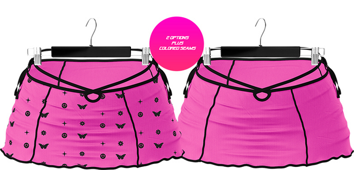 Ec.cloth - Risha Skirt - Neon Pink (add it)