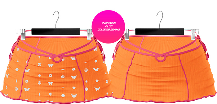Ec.cloth - Risha Skirt - Orange (add it)
