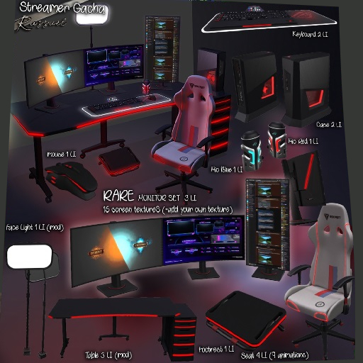 Rassuel- Streamer Gacha -Monitors RARE