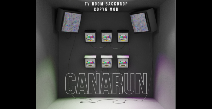 *Tv Room Backdrop - CANARUN (Avaible Gif Version)