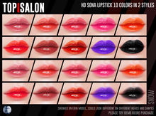 TOP1SALON - HD SONA LIPSTICK (Genus) SNOW P1