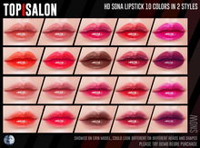 TOP1SALON - HD SONA LIPSTICK (Genus) SNOW P2