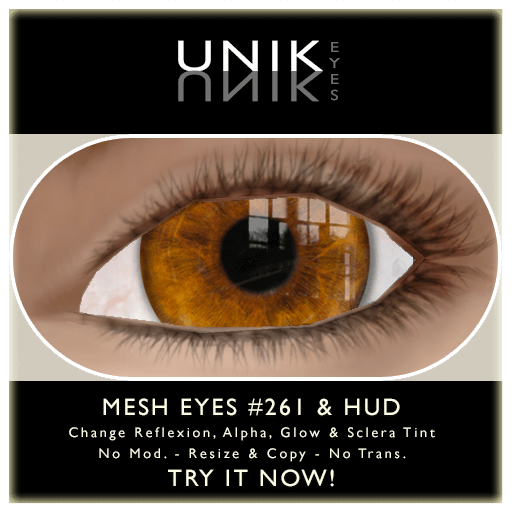 UNIK Mesh Eyes #261 & HUD - Box