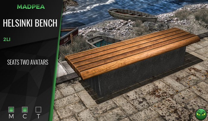 MadPea Helsinki Bench