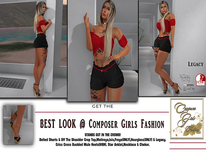 !CGF-*Mackenzie*  Shorts Outfit