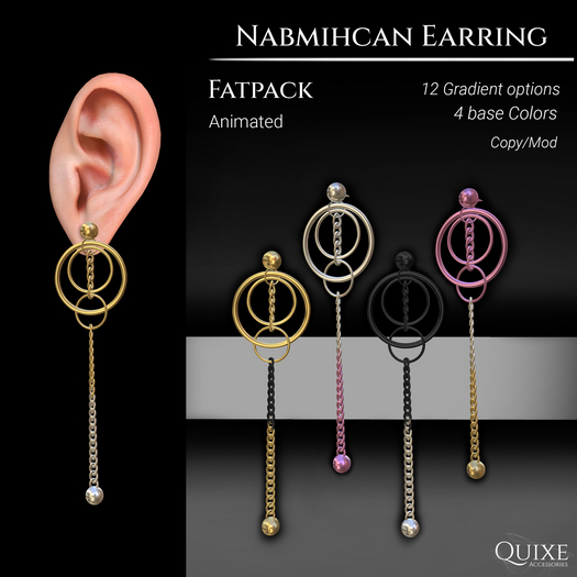 QUIXE - Nabmihcan Earring FATPACK