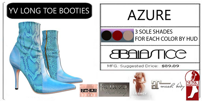 Baiastice_Yv Long Toe Booties-Azure