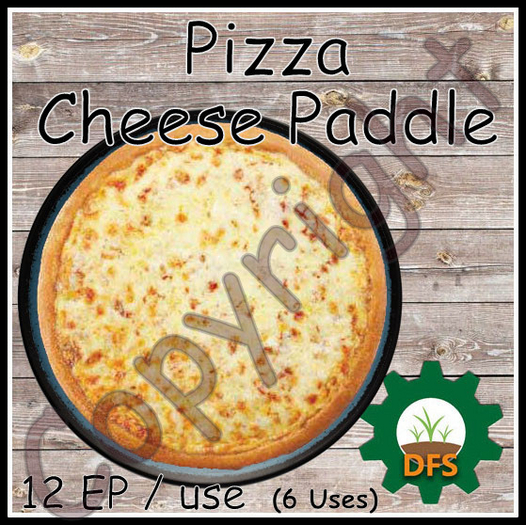 D*Run - DFS Farm (REZZ) - Pizza Cheese Paddle *only Texture*