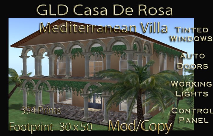 GLD Casa De Rosa Mediterranean Villa