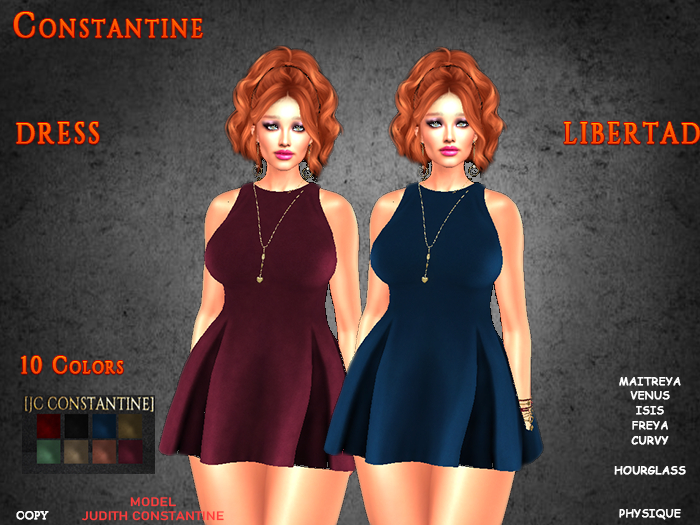 [JC CONSTANTINE] Libertad Dress
