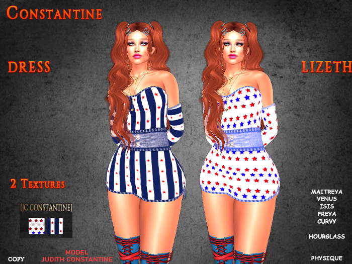 [JC CONSTANTINE] Lizeth Dress