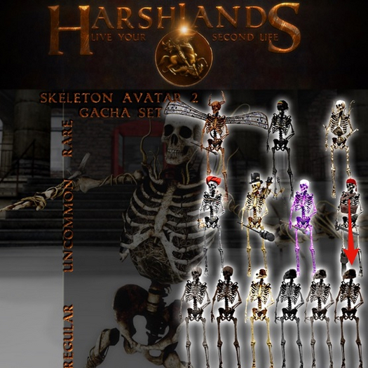 [HL] Skeleton Avatar - Rusty Crow (BOX)