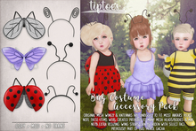 . tiptoes - Bug Costume Accessory Pack