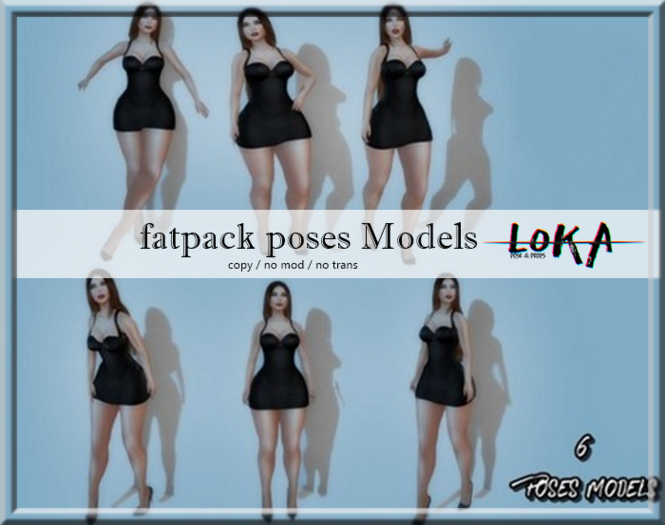 -LOKA- fatpack poses Models