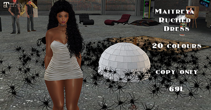 Maitreya Ruched Dress