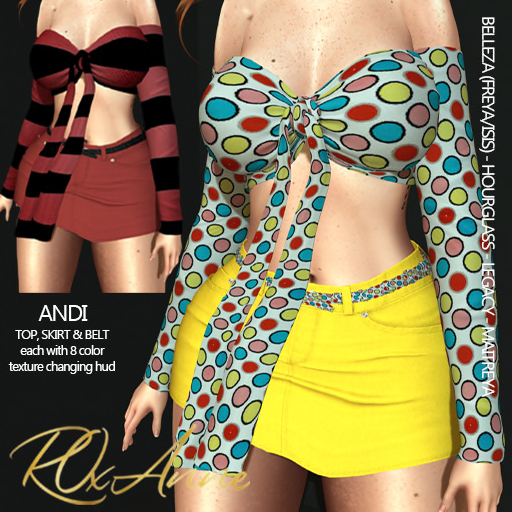 ANDI outfit  WITH HUDS