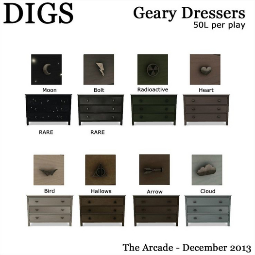 DIGS - Geary Dresser - Arrow [MESH]