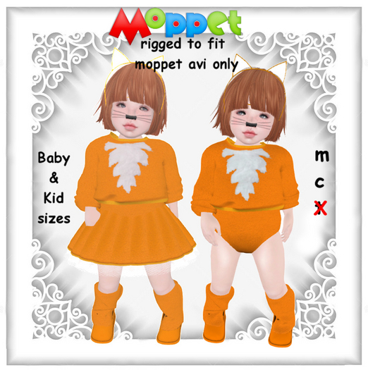 Moppet Foxy Costume Set
